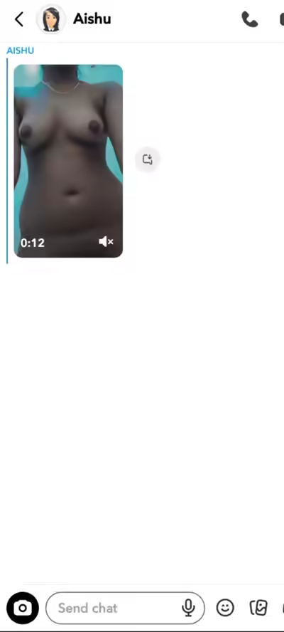 Tamil Girl Snapchats to Stranger