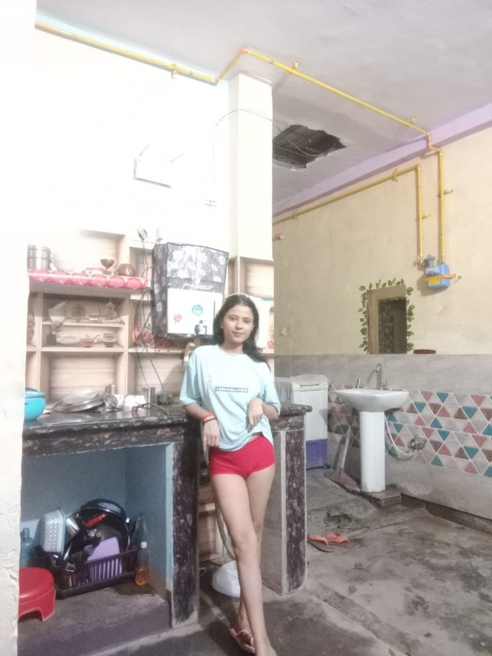 Slutty Desi Wife fucked by Her lover hardly pee in wife mouth licking cum by fingering and body