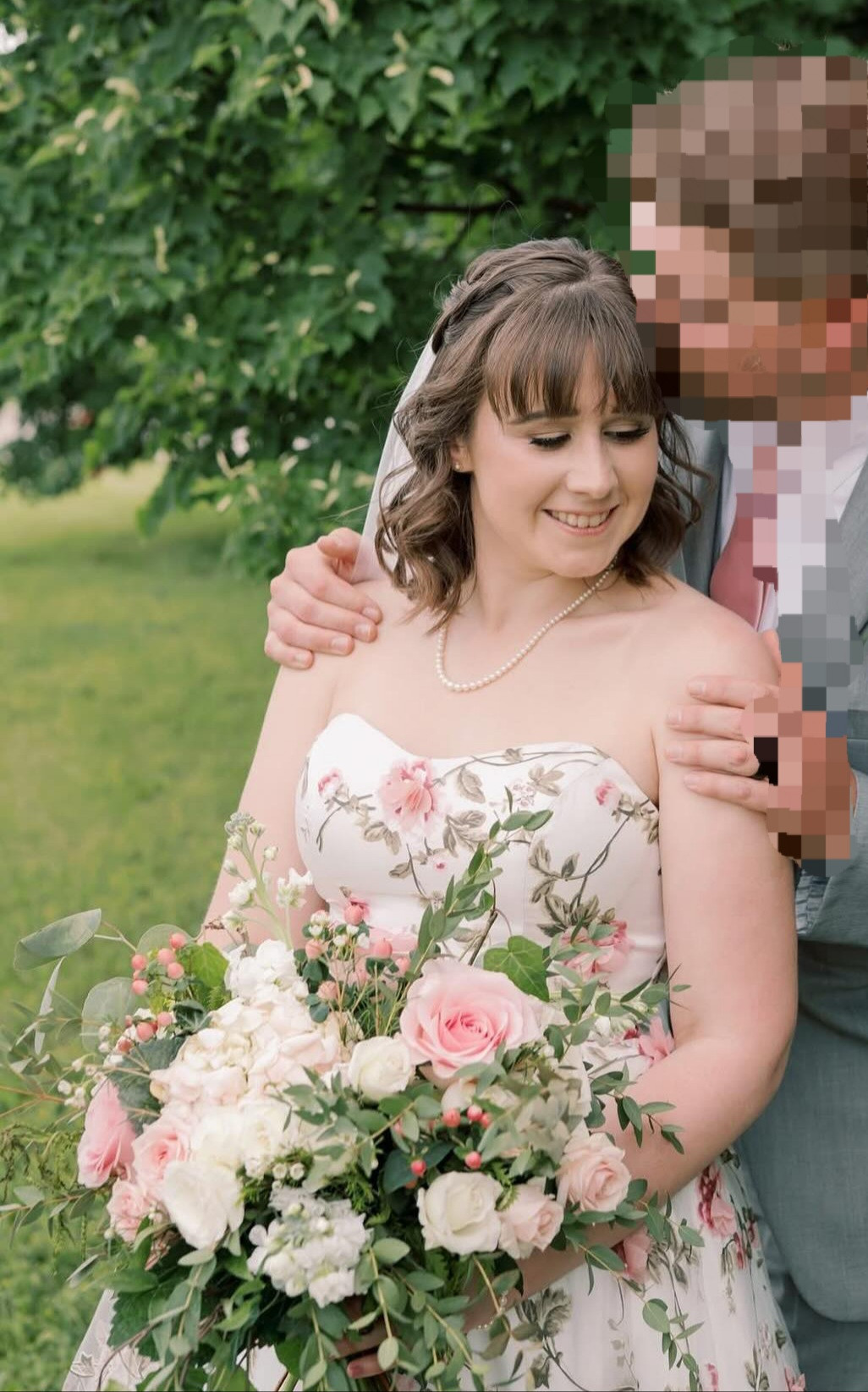 Ass, pussy, tits and face.  Your wife and/or girlfriend is fully exposed ...