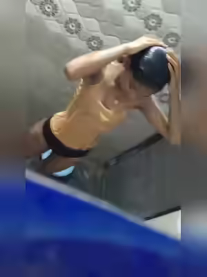 Cousin sister bathing captured secret