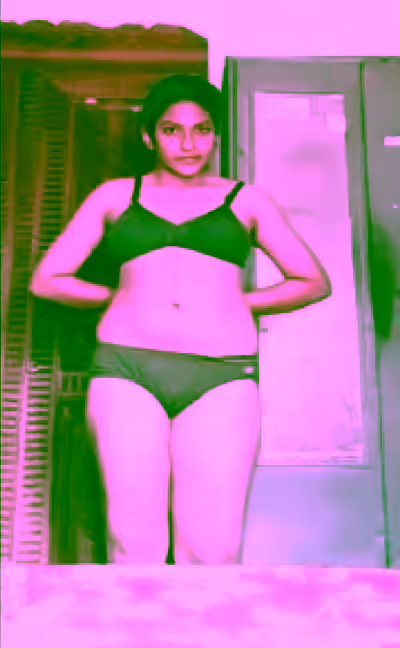 Desi Girl Stripping Her Dress