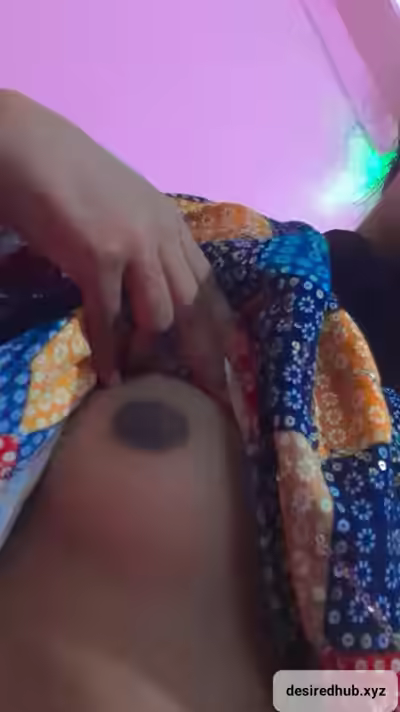 Horny Desi Girl Humps Pillow, Pink Hairy Pussy