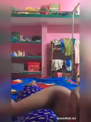 Horny Desi Girl Humps Pillow, Pink Hairy Pussy