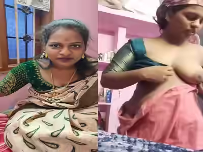 Tamil Aunty Dresses After Two Hours of Sex