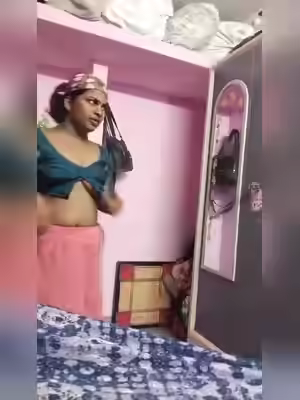 Tamil Aunty Dresses After Two Hours of Sex