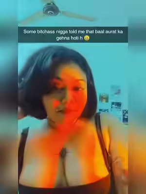 Tattooed Indian Baddie Degrades Men