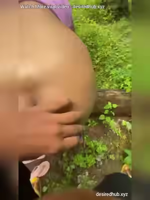 Sri Lankan Couple's Outdoor Blowjob