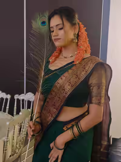 Tamil Dancer Sucking Finger, Showing Ass