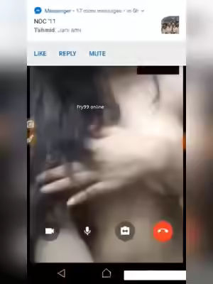 Shy Girl Connects On Video Call