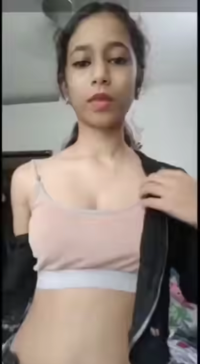 Skinny Young Girl Shines