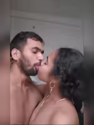 Desi Horny Couple Kissing and Fucking