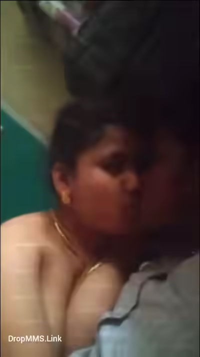 Tamil Young Wife's Boobsjob with Husband