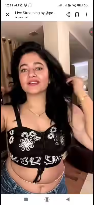 Tamil Poonam Bajwa Live Feb 2