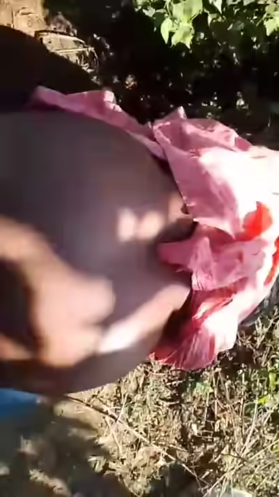 Horny Milf Takes Banana Bread in Pussy