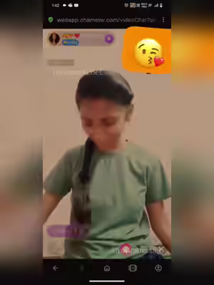 Telugu Young Wife Pinky Chamet Private Show