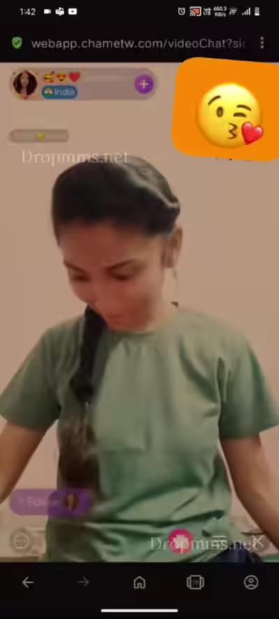 Telugu Young Wife Pinky Chamet Private Show