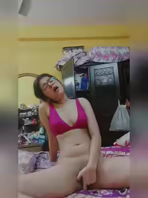 Young Desi Girl Masturbates with Cucumber