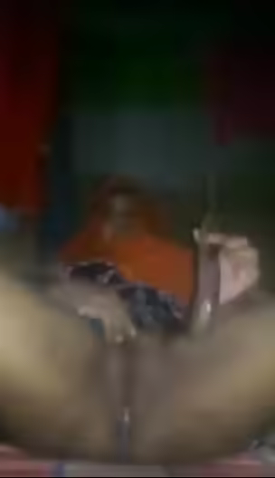 Desi Aunty Masturbates with Brinjal