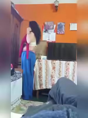 Bigboob Sexy Milf Changes In Front Of Son