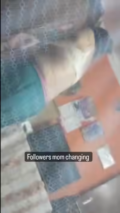 Bigboob Sexy Milf Changes In Front Of Son