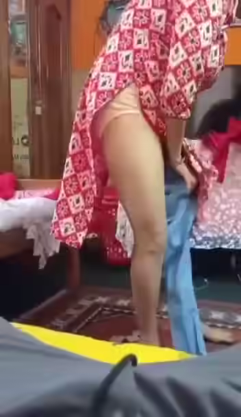 Bigboob Sexy Milf Changes In Front Of Son