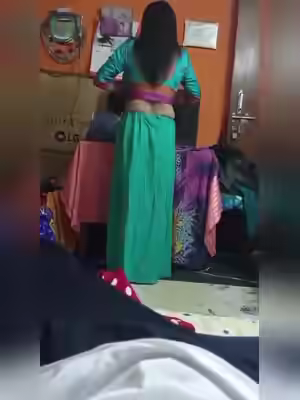 Bigboob Sexy Milf Changes In Front Of Son