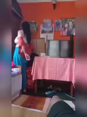 Bigboob Sexy Milf Changes In Front Of Son