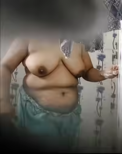 Bangladeshi Mom Lipi Bathing and Washing Cloth