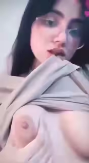 Beautiful Cute GF Rubs Pussy, Plays with Boobs