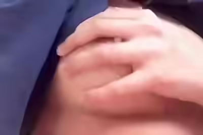 Beautiful Cute GF Rubs Pussy, Plays with Boobs
