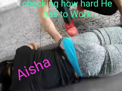 Aisha's Gym Erotric Moments
