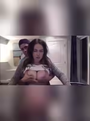 Grabbing Friend's Milf Mom's Generous Boobs