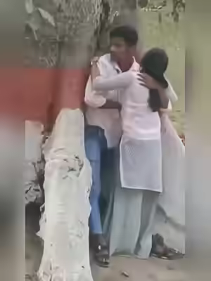 Secretly Recorded College Lover OutdoorFuck