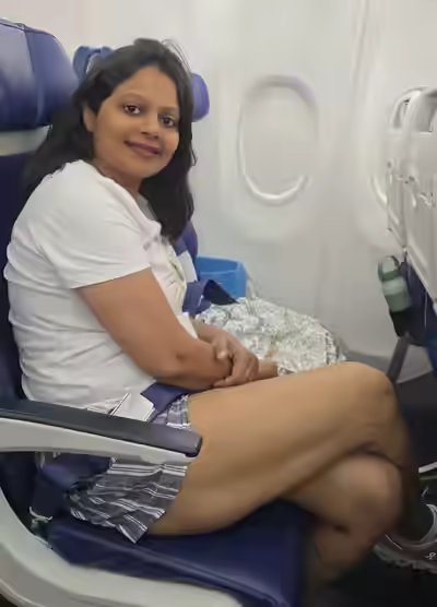 Busty Brunette NRI MILF Strip Candid