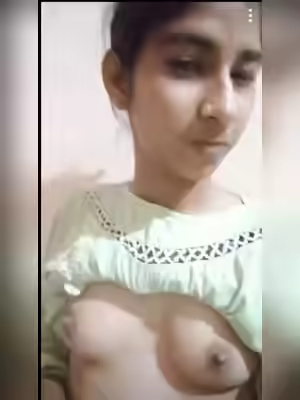 Cute Slim Young Desi GF with Small Perky Boobs