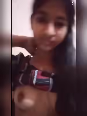 Cute Slim Young Desi GF with Small Perky Boobs