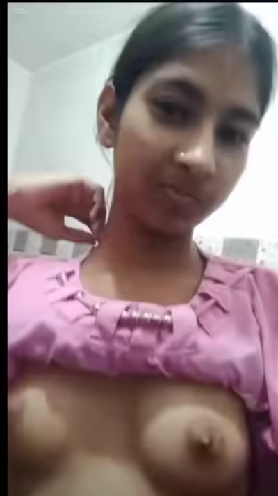 Cute Slim Young Desi GF with Small Perky Boobs
