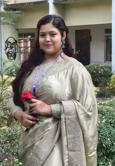 Bengali Girl Teasing Boobs Pressing