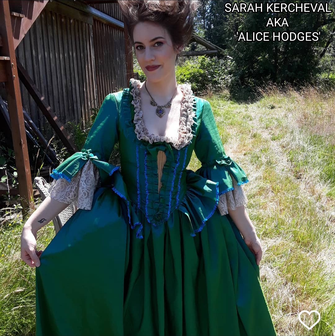 Hairy slut Sarah Kercheval aka 'Alice Hodges'