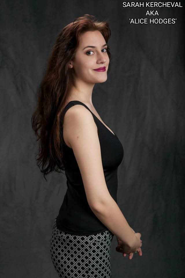 Hairy slut Sarah Kercheval aka 'Alice Hodges'