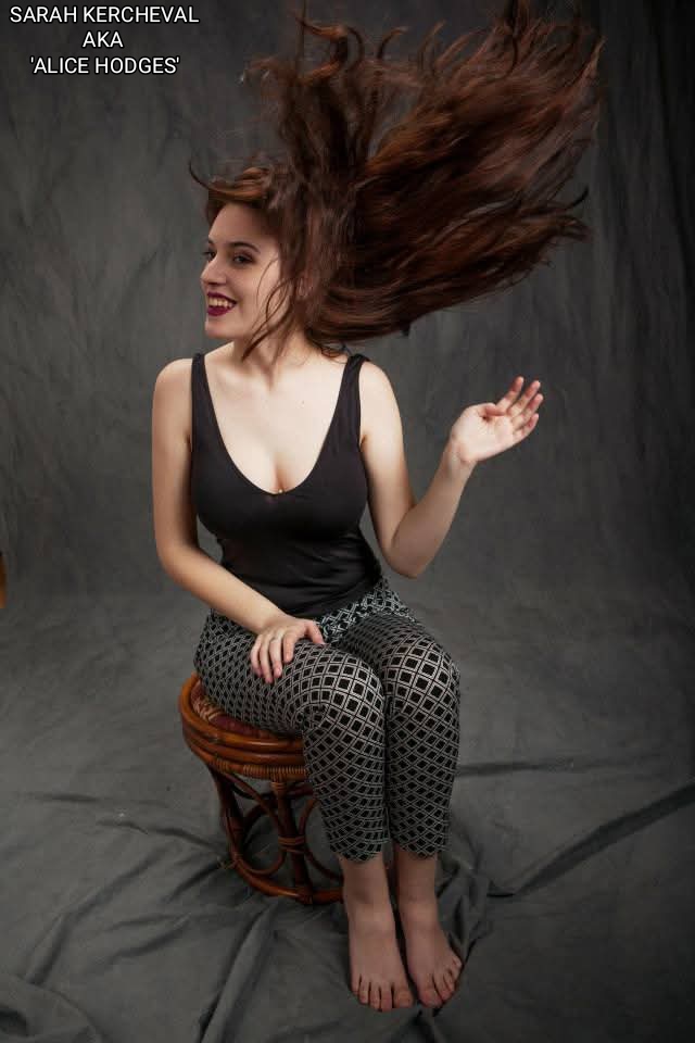 Hairy slut Sarah Kercheval aka 'Alice Hodges'
