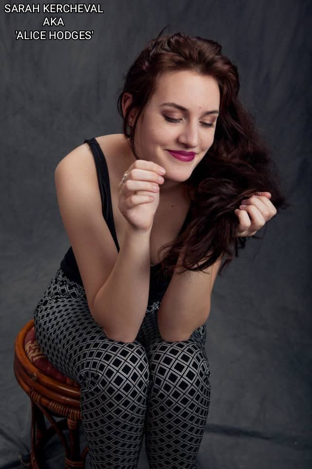 Hairy slut Sarah Kercheval aka 'Alice Hodges'