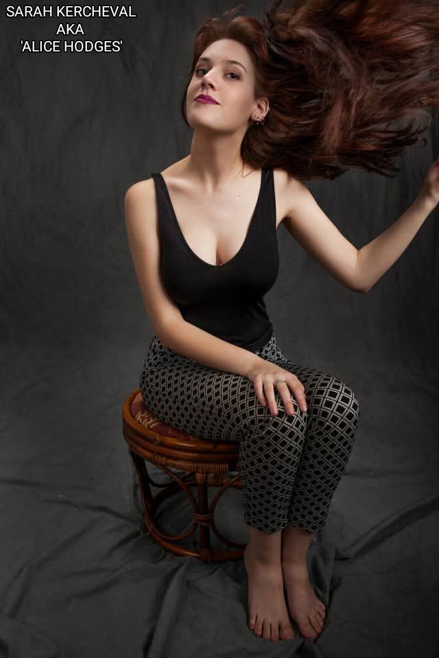 Hairy slut Sarah Kercheval aka 'Alice Hodges'