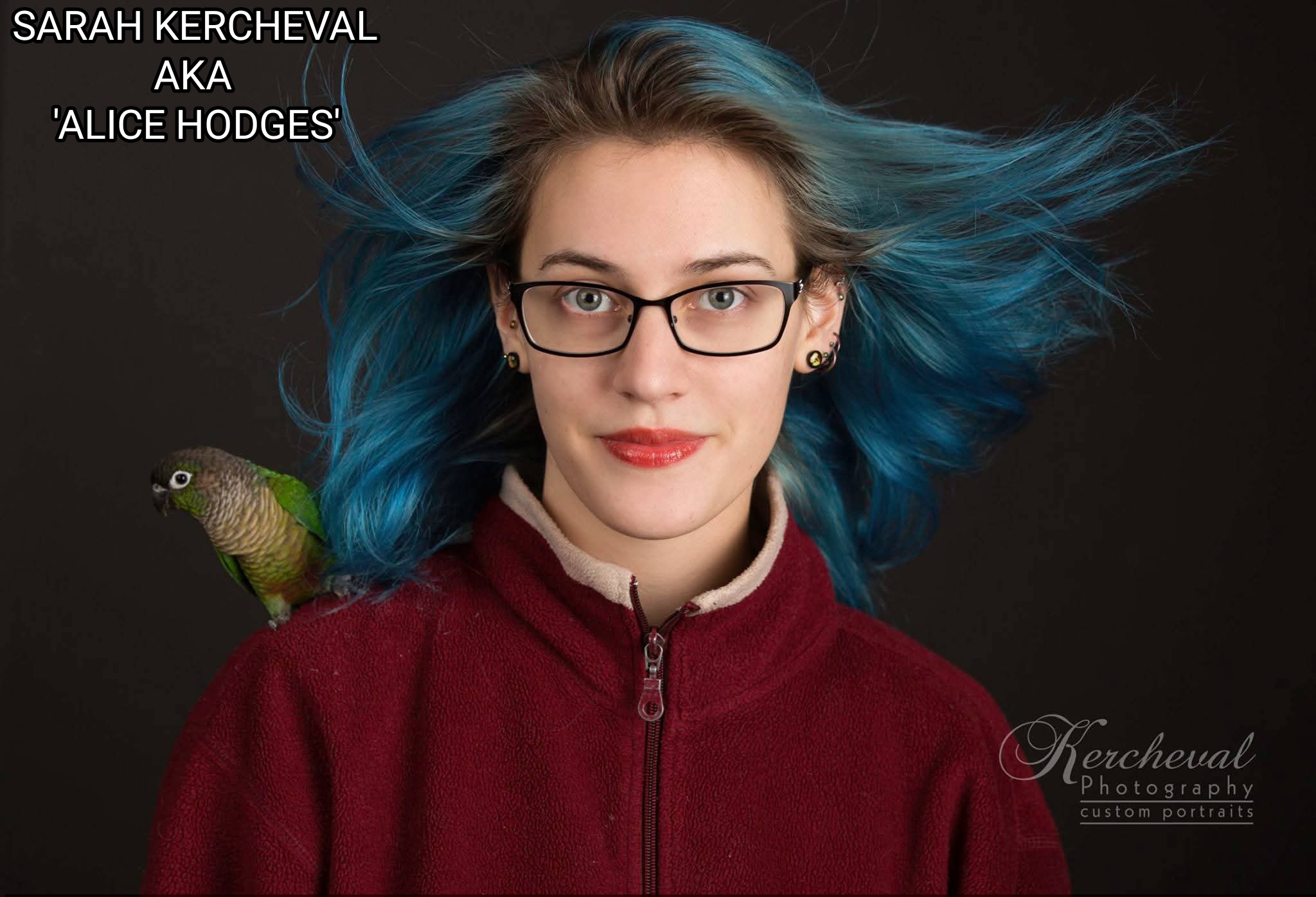 Hairy slut Sarah Kercheval aka 'Alice Hodges'