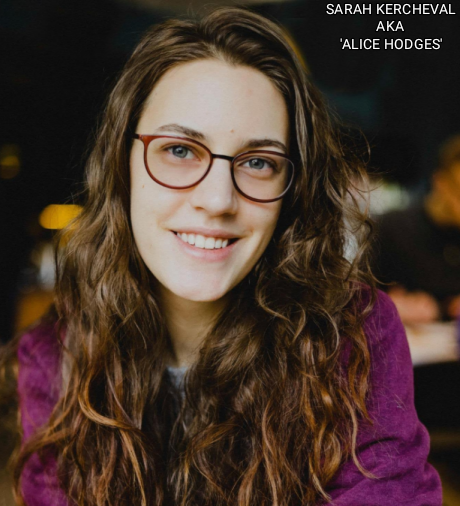 Hairy slut Sarah Kercheval aka 'Alice Hodges'