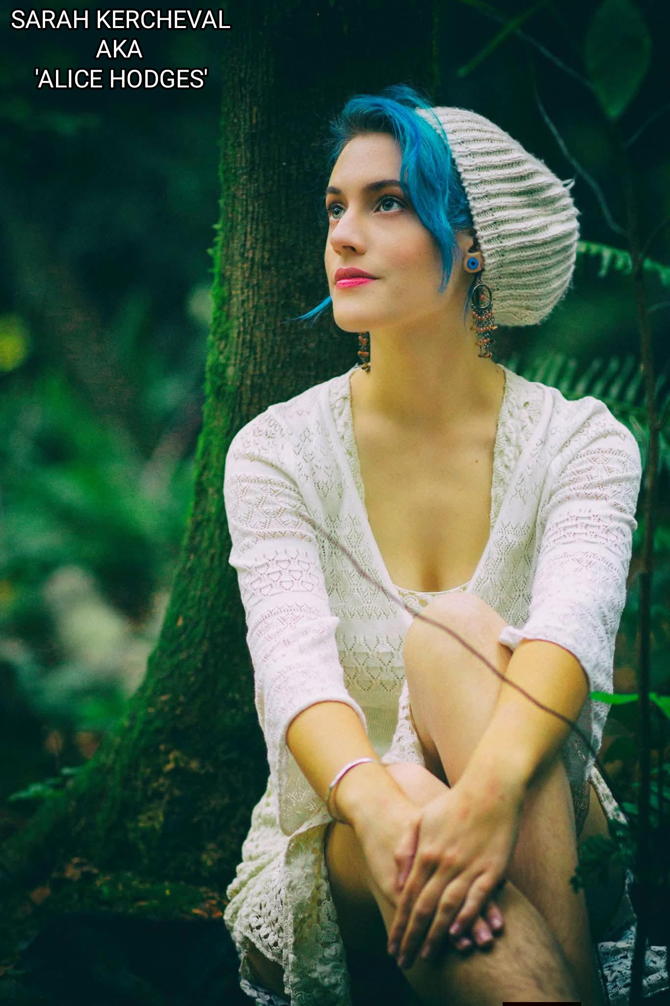 Hairy slut Sarah Kercheval aka 'Alice Hodges'