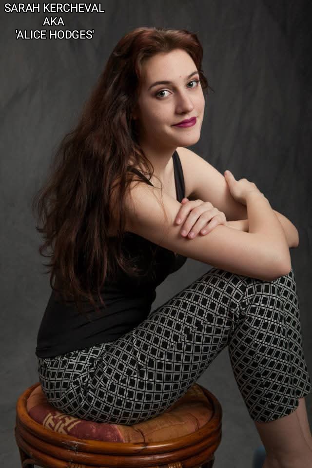 Hairy slut Sarah Kercheval aka 'Alice Hodges'