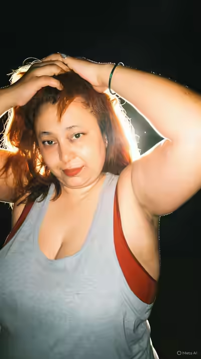 Chubby Aunty with Huge Boobs