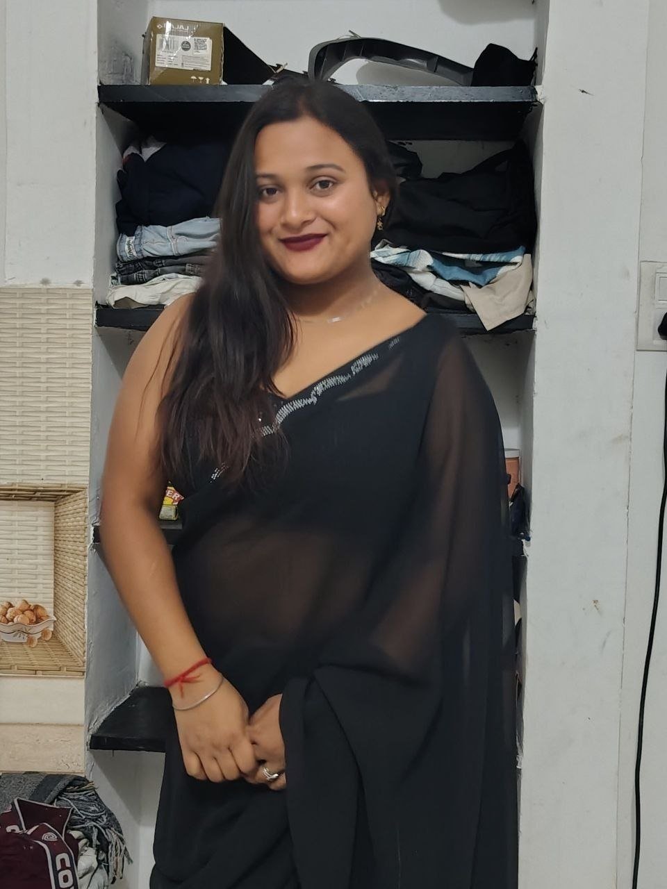 Desi Indian Hot chubby wife Couple Removing her saree blouse licking huge boobs romance in private room sucking big boobs