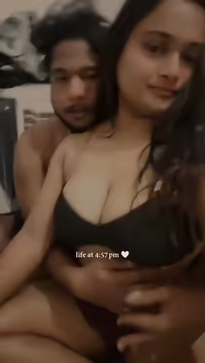 Chubby Wife Licking Huge Boobs